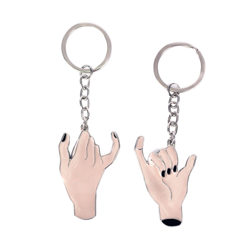 Pinky Promise Keyrings | Set of 2