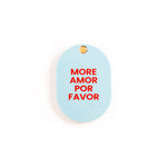 Pocket Mirror | More Amor Por Favor | Light Blue