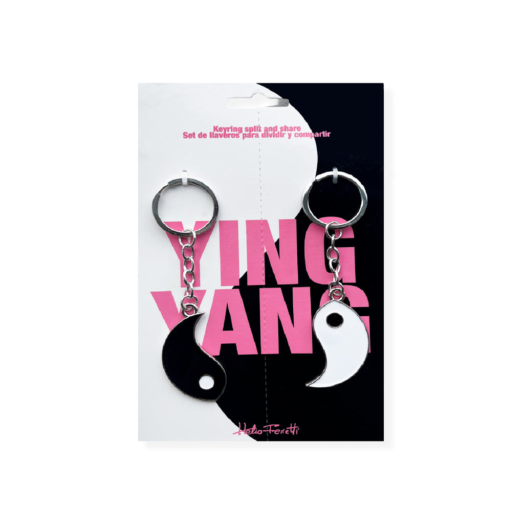 Helio Ferretti Ying & Yang Keyrings - Set of 2 | About Living