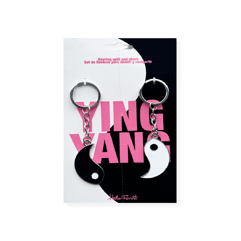 Ying & Yang Keyrings | Set of 2