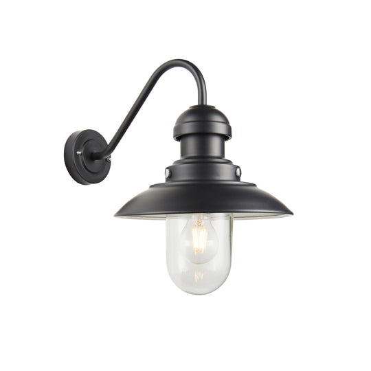 Outdoor Hereford Wall Light | Black