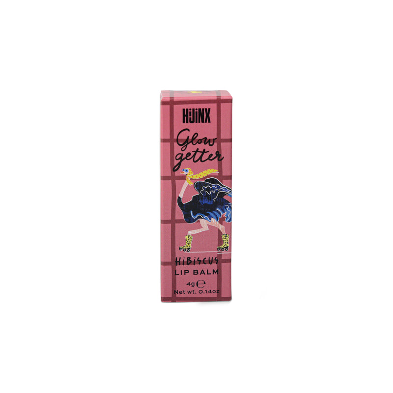 Hijinx 'Glow Getter' Ostrich Lip Balm | Hibiscus