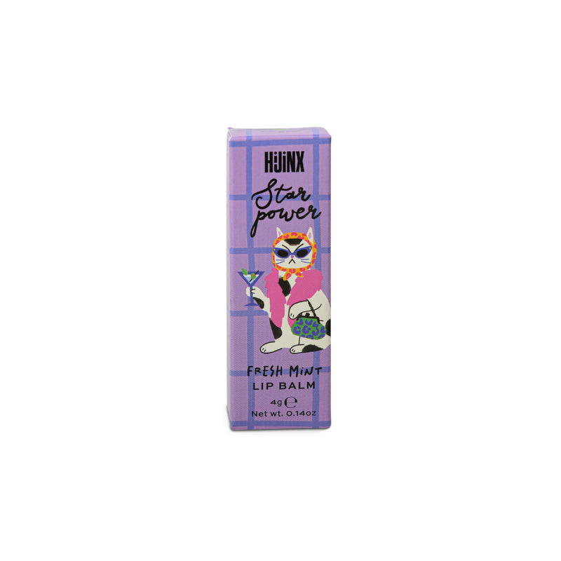 Hijinx 'Star Power' Cocktail Cat Lip Balm | Fresh Mint