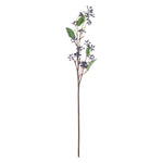 Faux Viburnum Berry Spray | Dark Blue | 80cm