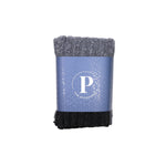 Men's Ribbed Knit Winter Scarf | Grey/Black