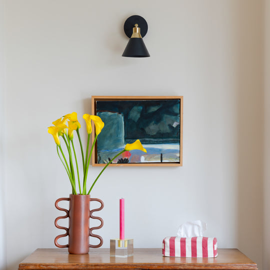 Cone Wall Light | Charcoal