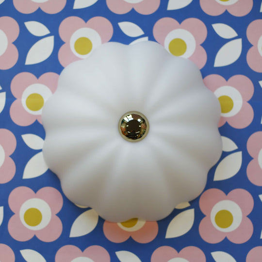 Flower Flush Ceiling Light | White
