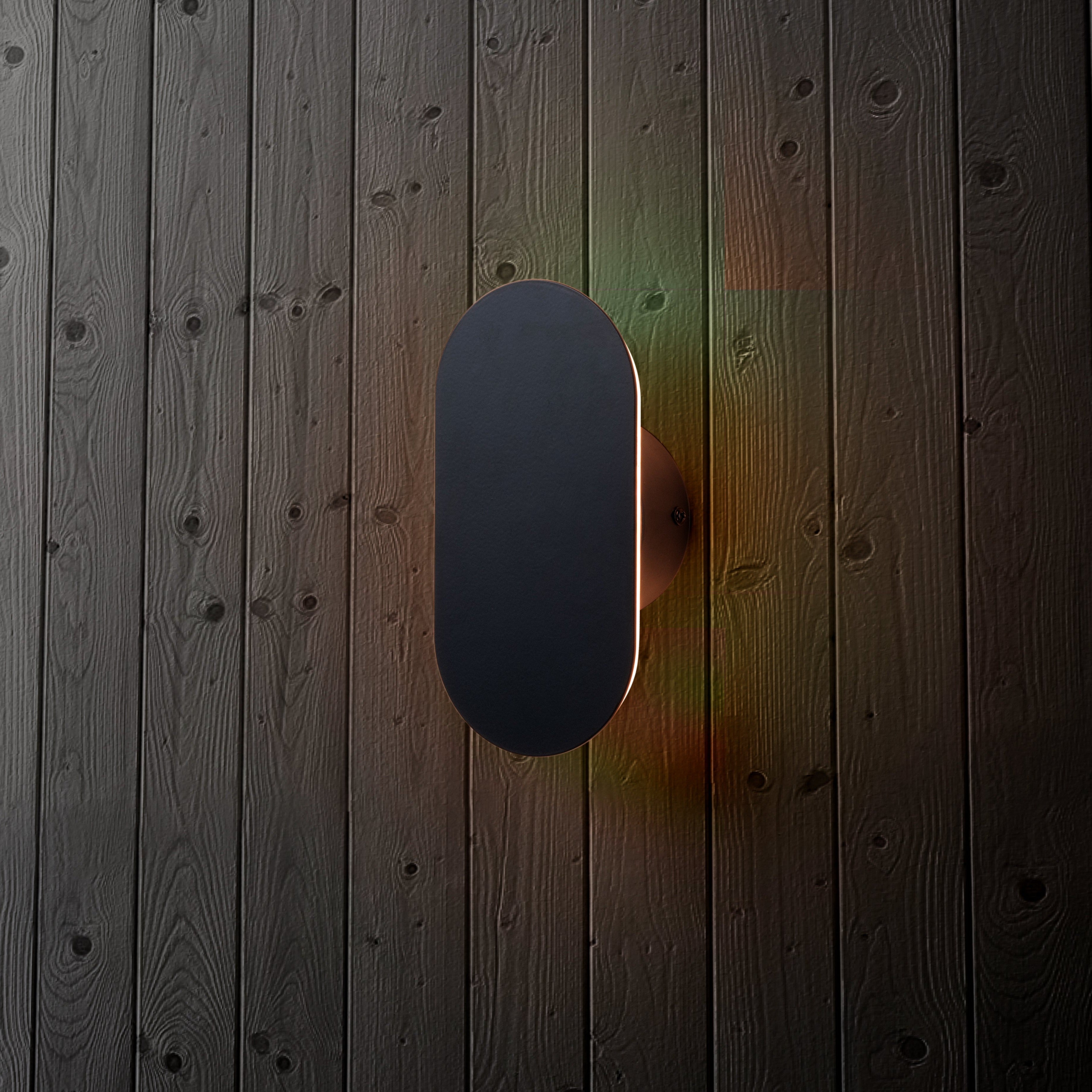 houseof | Outdoor Mini Diffuser Wall Light - Charcoal Grey – About Living