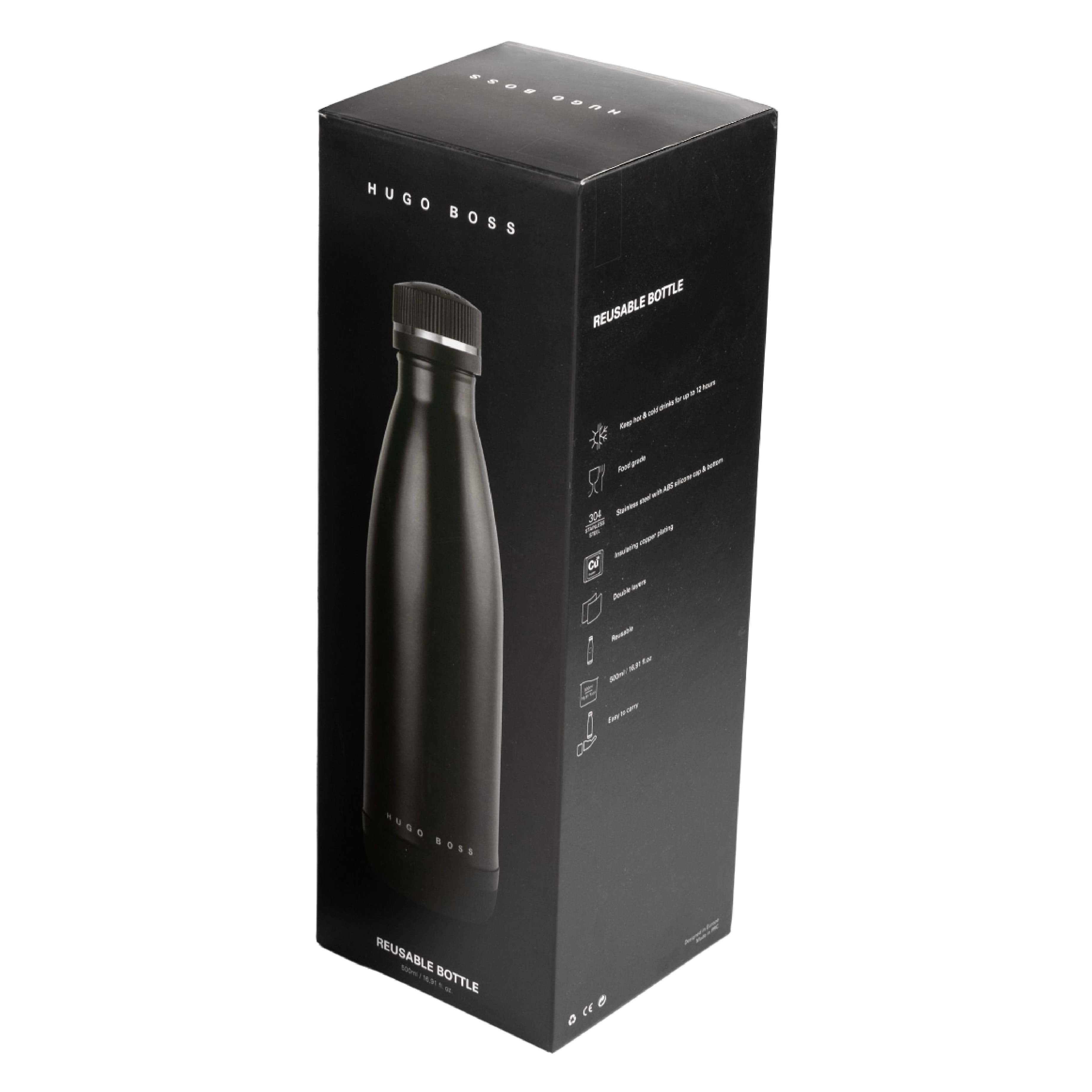 Hugo Boss Isothermal Gear Matrix Bottle Black 500ml About Living