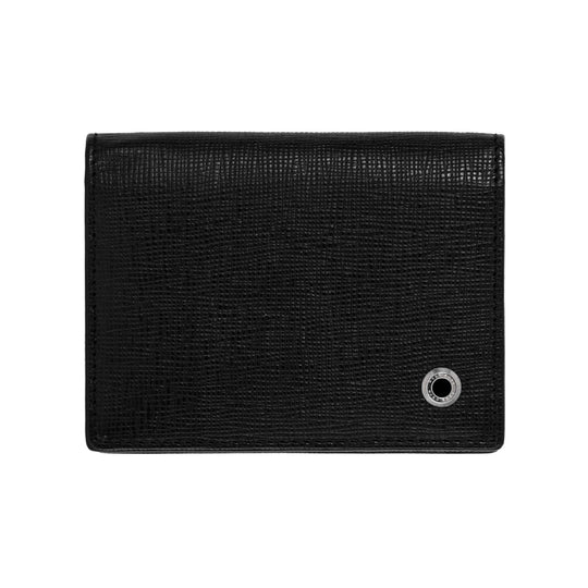 Men's Traditional Leather Card Holder | Black