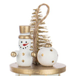 Hanging Drum Christmas Tree Decoration | Snowman