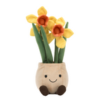 Amuseable Daffodil Pot Soft Toy