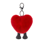 Amuseable Heart Bag Charm