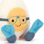 Amuseables Boiled Egg Scuba Soft Toy