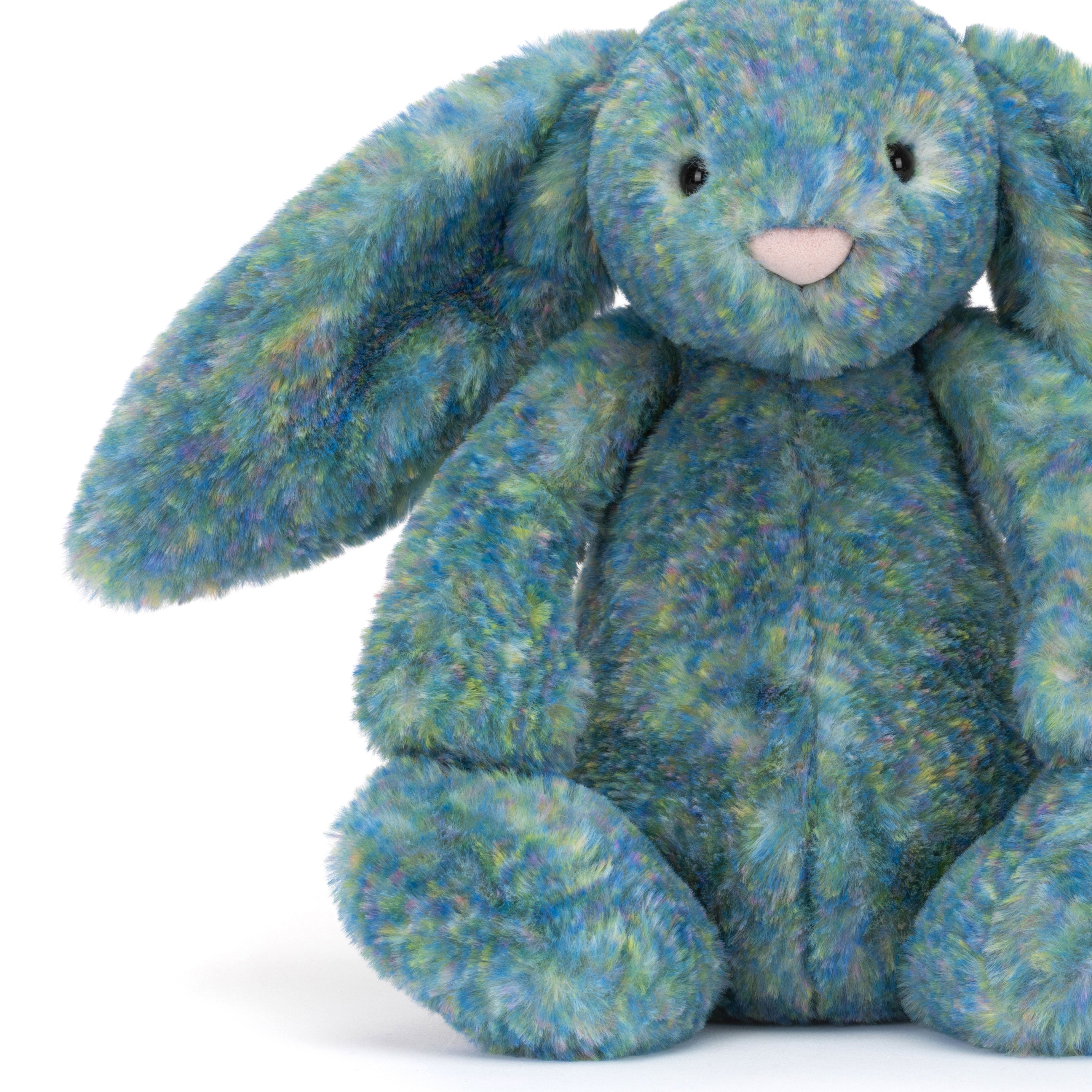 Jellycat Bashful Luxe Bunny Azure Soft Toy Original About Living