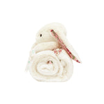 Blossom Cream Bunny 'Berry' Blankie