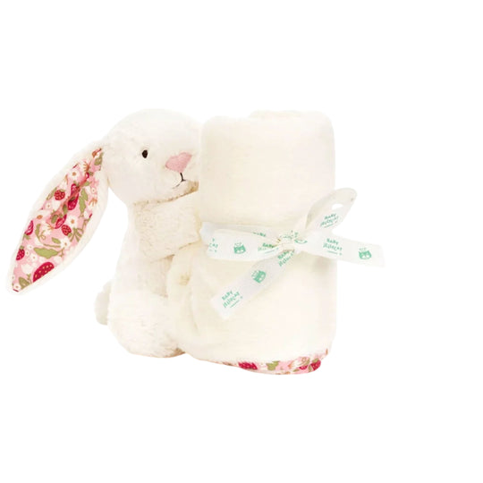Blossom Cream Bunny 'Berry' Soother | Baby Jellycat