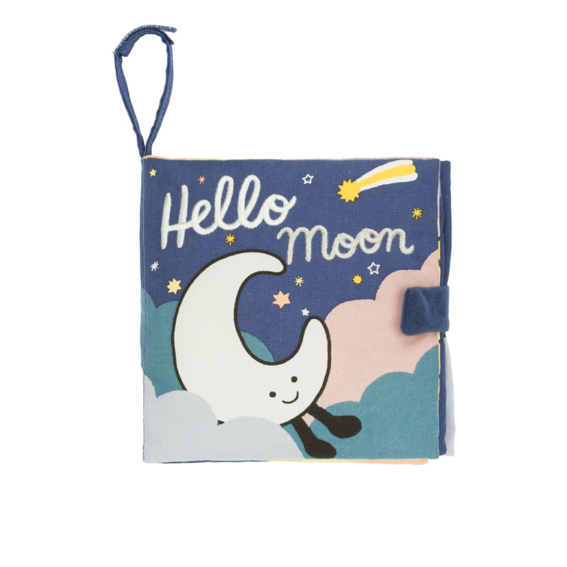 'Hello Moon' Fabric Book | Baby Jellycat