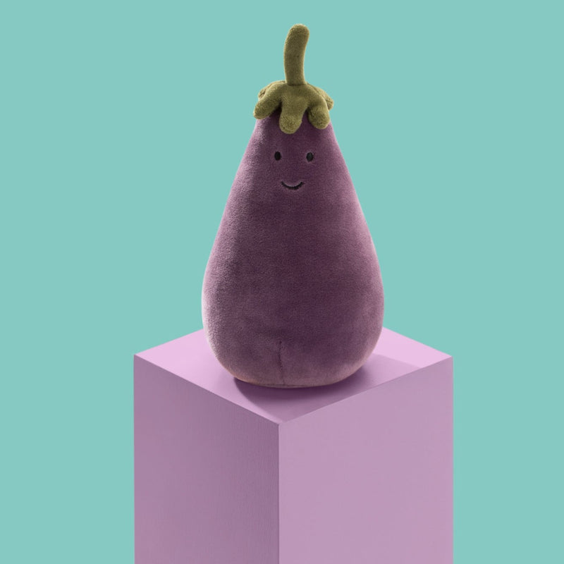 Buy Jellycat Vivacious Vegetable Aubergine About Living