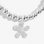 A Little 'If Mums Were Flowers I'd Pick You' Mother's Day Bracelet | Silver Plated
