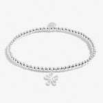A Little 'If Mums Were Flowers I'd Pick You' Mother's Day Bracelet | Silver Plated