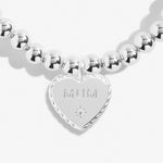 A Little 'Just For You Mum' Mother's Day Bracelet | Silver Plated
