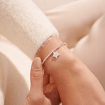 A Little 'Secret Santa' Christmas Bracelet | Silver Plated