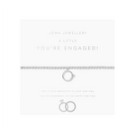 A Little 'You're Engaged' Bracelet | Silver Plated
