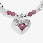 Birthstone A Little 'October' Tourmaline Bracelet | Silver Plated