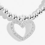 Bridal From the Heart Gift Box | Bridesmaid Bracelet | Silver Plated