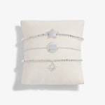 Celebrate You 'Christmas Wishes' Bracelet Gift Box | Silver Plated