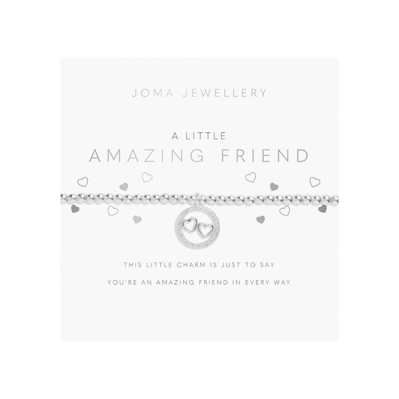 Children's A Little 'Amazing Friend' Bracelet | Silver Plated