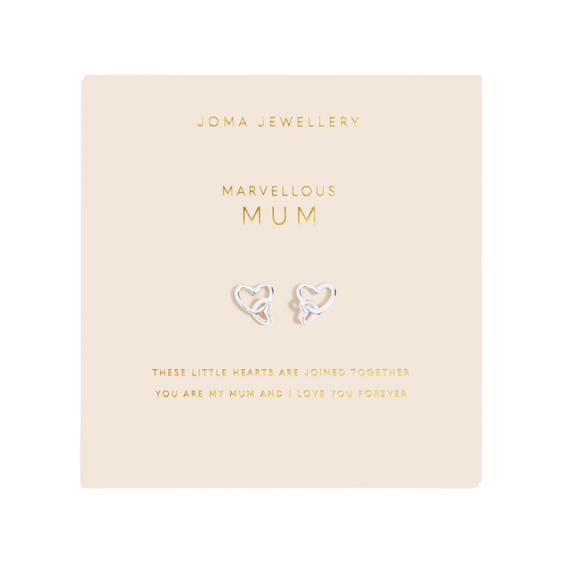 Forever Yours 'Marvelous Mum' Earrings | Silver Plated