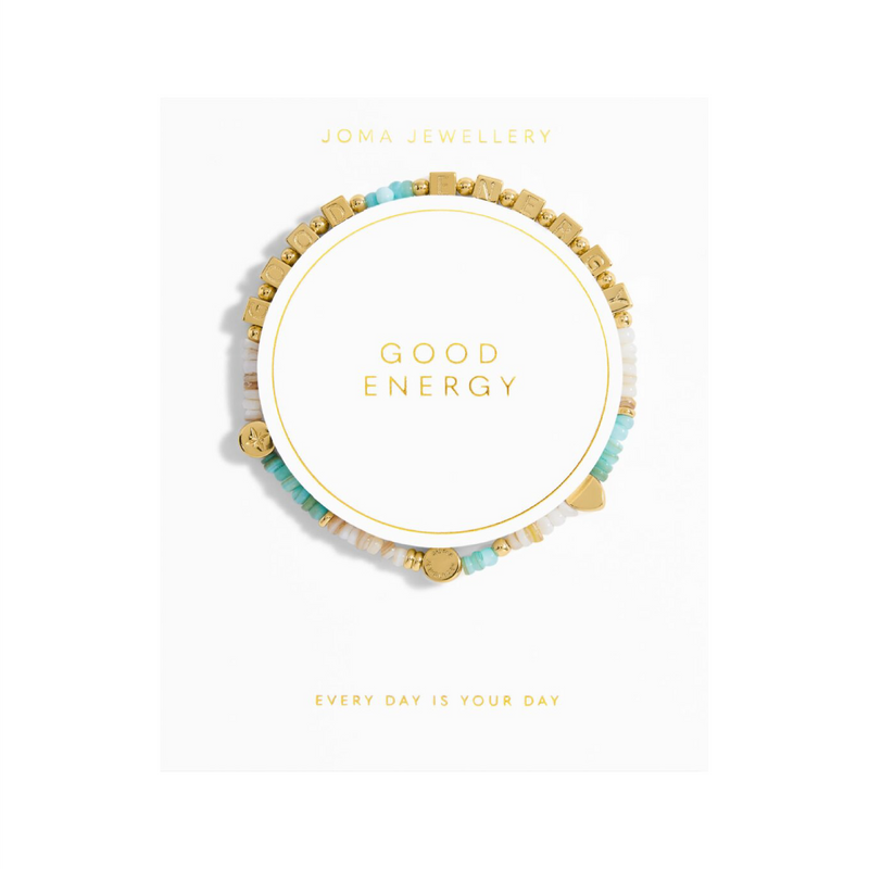 Happy Little Moments 'Good Energy' Bracelet | Gold Plated