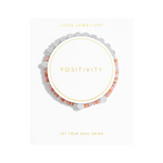 Happy Little Moments 'Positivity' Bracelet | Silver Plated
