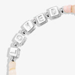 Kids' Happy Little Moments 'Lovely Granddaughter' Bracelet | Silver Plated