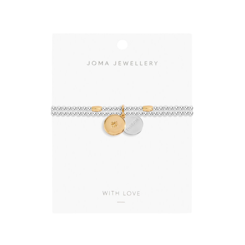 Lila Circle Bracelet | Silver/Rose Gold Plated