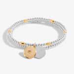 Lila Circle Bracelet | Silver/Rose Gold Plated