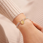 Lila Circle Bracelet | Silver/Rose Gold Plated