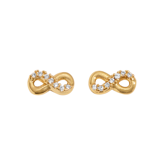 Lumia Infinity Earrings | Gold Plated