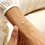 Mini Charms Heart Bracelet | Silver Plated