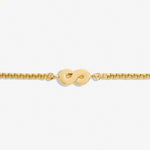 Mini Charms Infinity Bracelet | Gold Plated