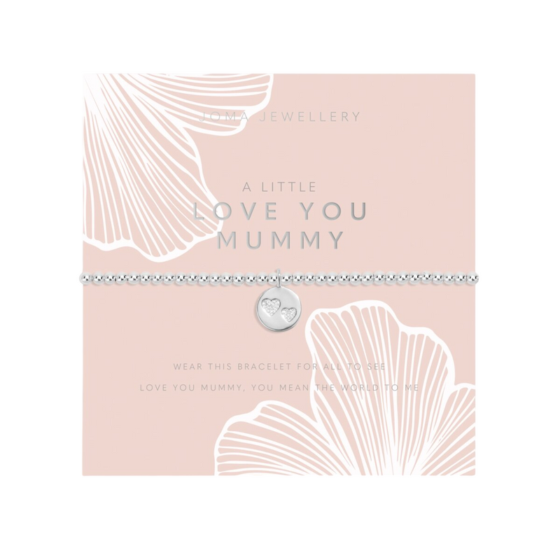 Mother's Day A Little 'Love You Mummy' Bracelet | Silver Plated