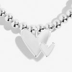 Mother's Day From the Heart Gift Box | 'Just For You Mum' Bracelet | Silver Plated