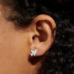 Mother's Day From the Heart Gift Box | 'Just For You Mum' Earrings | Silver Plated