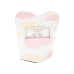 Mother's Day From the Heart Gift Box | 'Love You Mummy' Earrings | Silver Plated