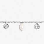 Solaria Baroque Pearl Bracelet | Silver Plated