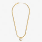 Solaria Baroque Pearl Pendant Necklace | Gold Plated