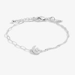 Stacks of Style Moon Bracelets | Set of 2 | Silver Plated