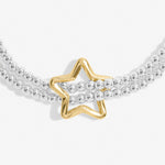 Twist Star Bracelet Bar | Silver & Gold Plated